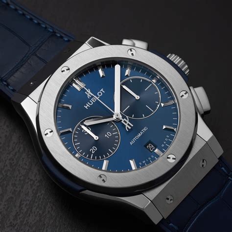 Blue Hublot Classic Fusion Watches 